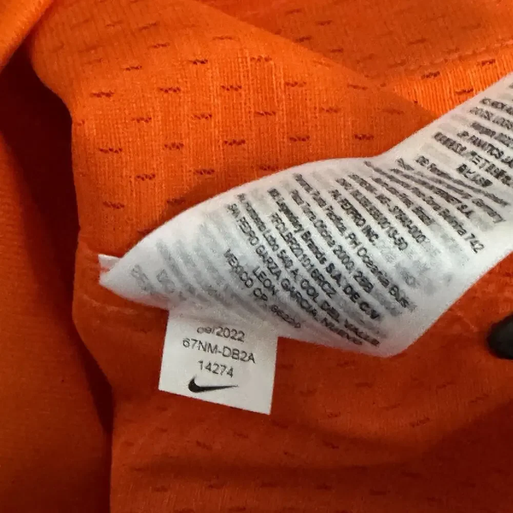 Nike On Field Denver Broncos Russell Wilson #3 Jersey Men’s Large Orange NWT